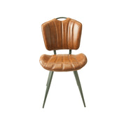 Austin Tan Brown Set of Two Dining Chairs